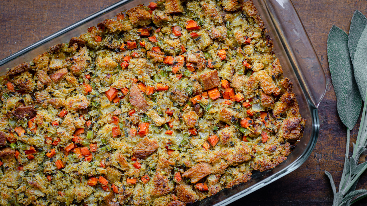 Swich Blog The ultimate plantbased Thanksgiving menu Stuffing,