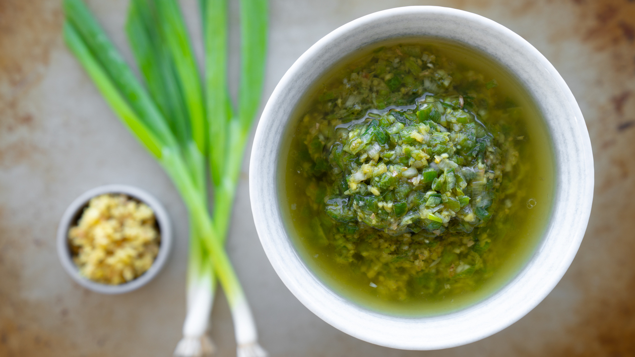 Swich | Recipes - Scallion-Ginger Sauce