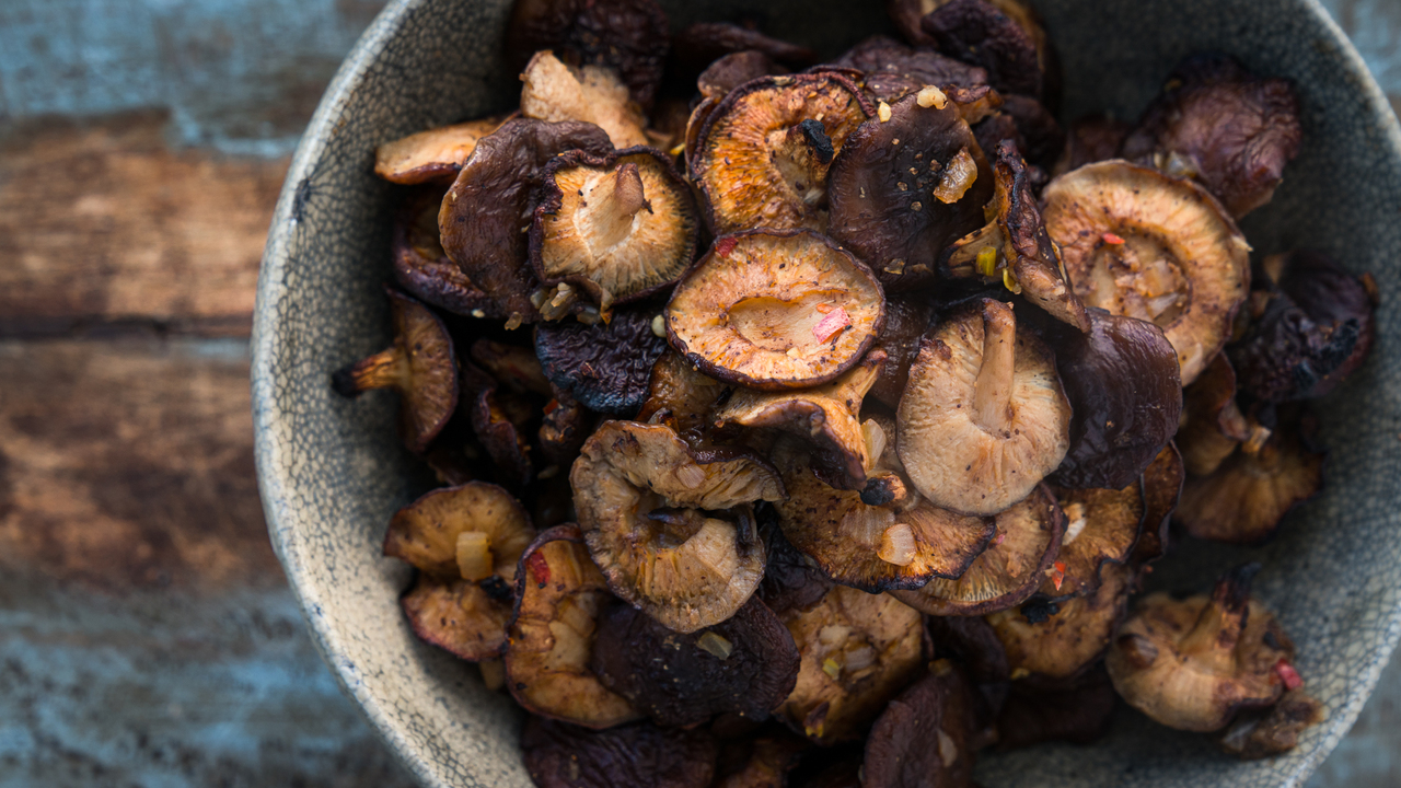 Swich Recipes VietnameseStyle Roasted Shiitake Mushrooms