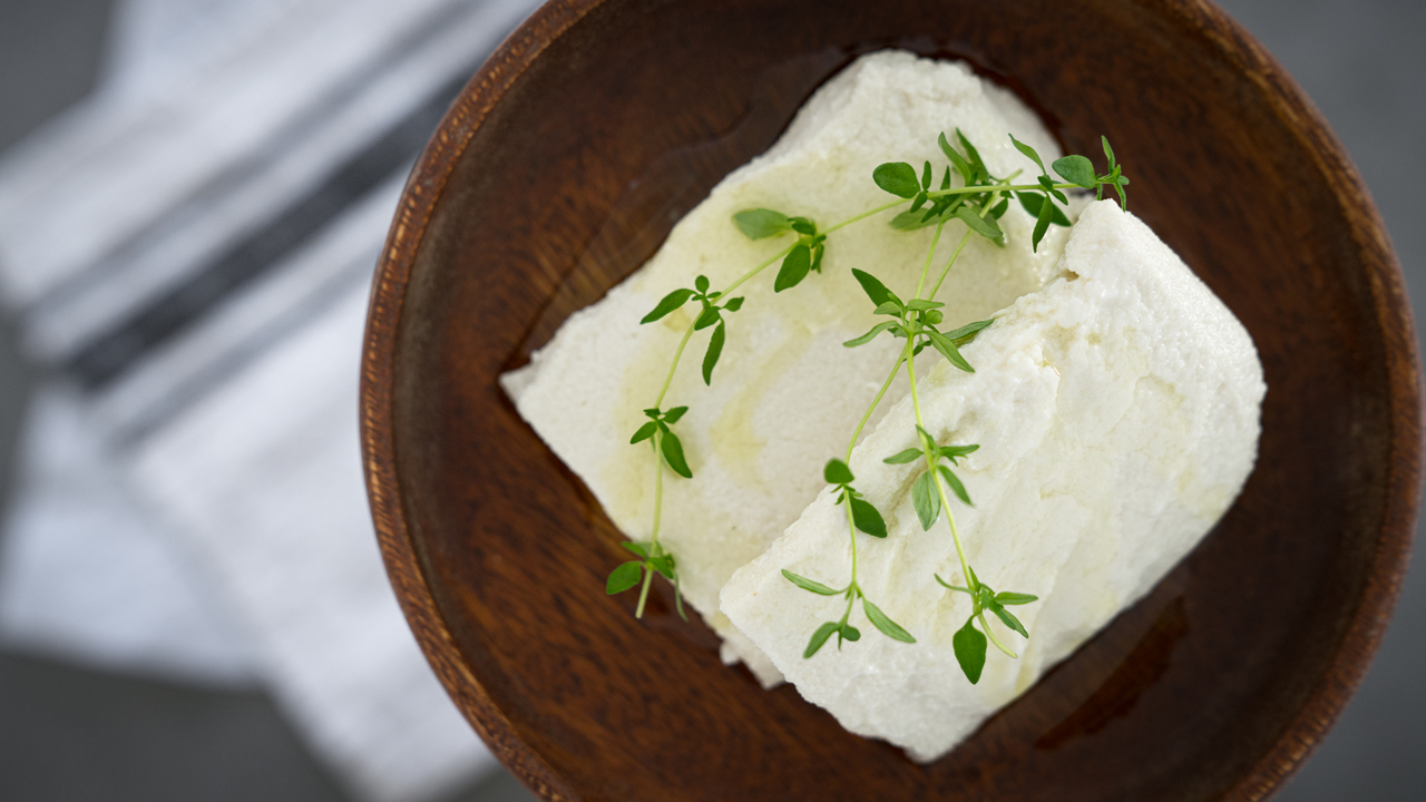 Swich | Recipes - Almond Feta Cheese